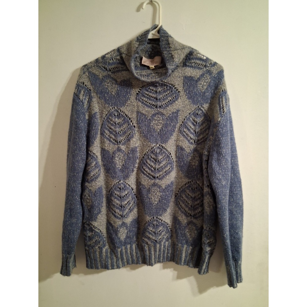 Anthropologie Folk Hansel From‎ Basel Open Knit Sweater STUNNING M